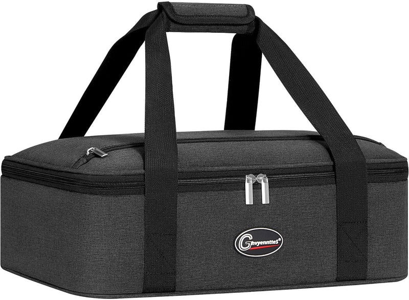 GhvyenntteS Double Casserole Carrier - Expandable Insulated Food Carrier