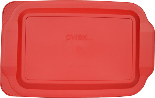 Pyrex 233-PC Red Replacement Lid for Pyrex 233 Glass Dish 3qt USA Made