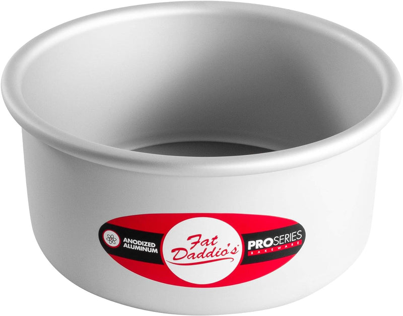 Fat Daddios 6x3 Inch Round Cheesecake Pan - Silver