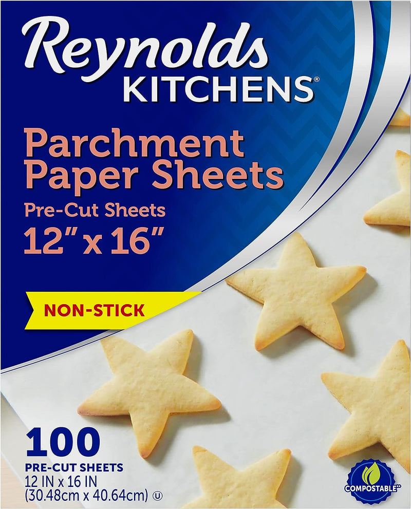 charcsReynolds Parchment Paper Sheets 30 Sheets 107x136 Inch