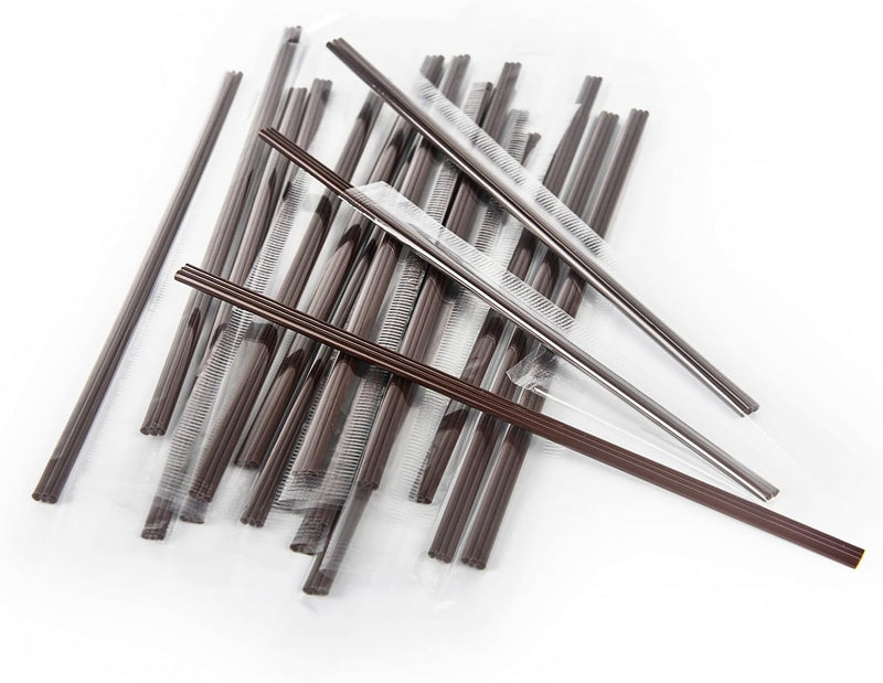 Coffee Stirrers Sticks 400 Individually Wrapped 6.7in，Disposable coffee straw stirring rod，Coffee Straw，Disposable Plastic Drink Stirrer Sticks Health and Safety Three-hole coffee straw