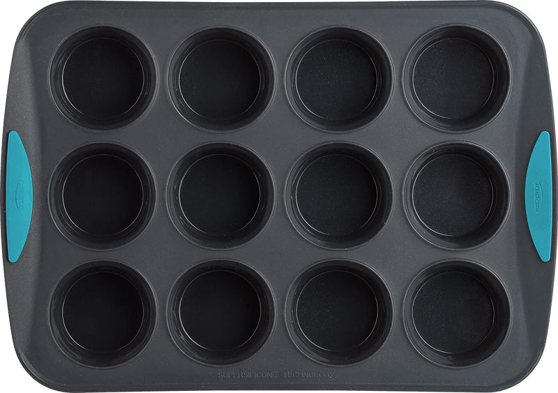 Trudeau Mini Muffin Pan - 24 Cup GreyMint