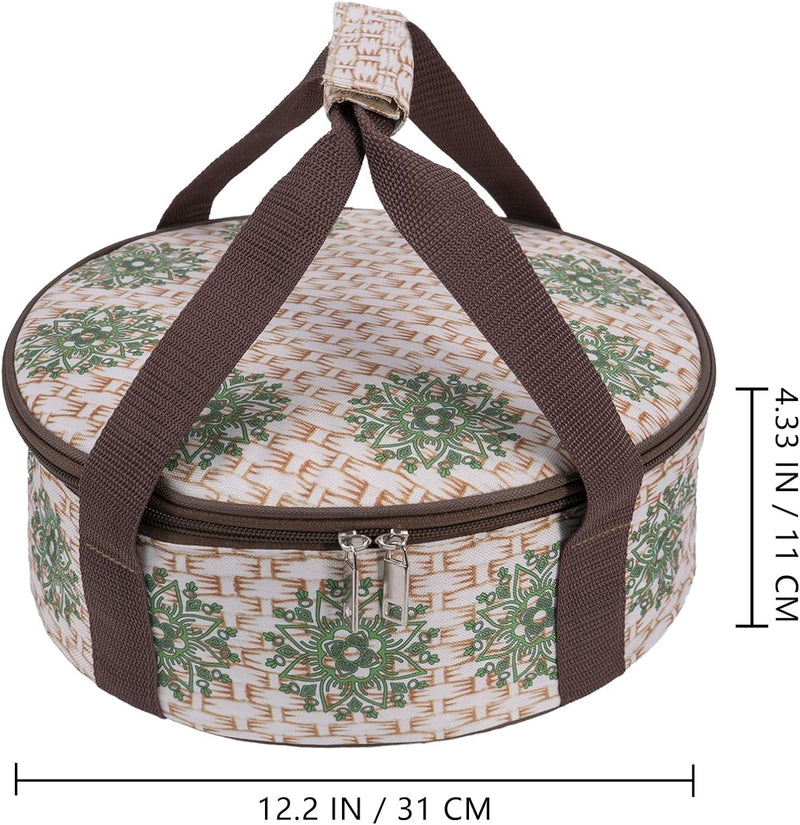 Insulated Casserole Dish Carrier Bag - Laurel Green 1