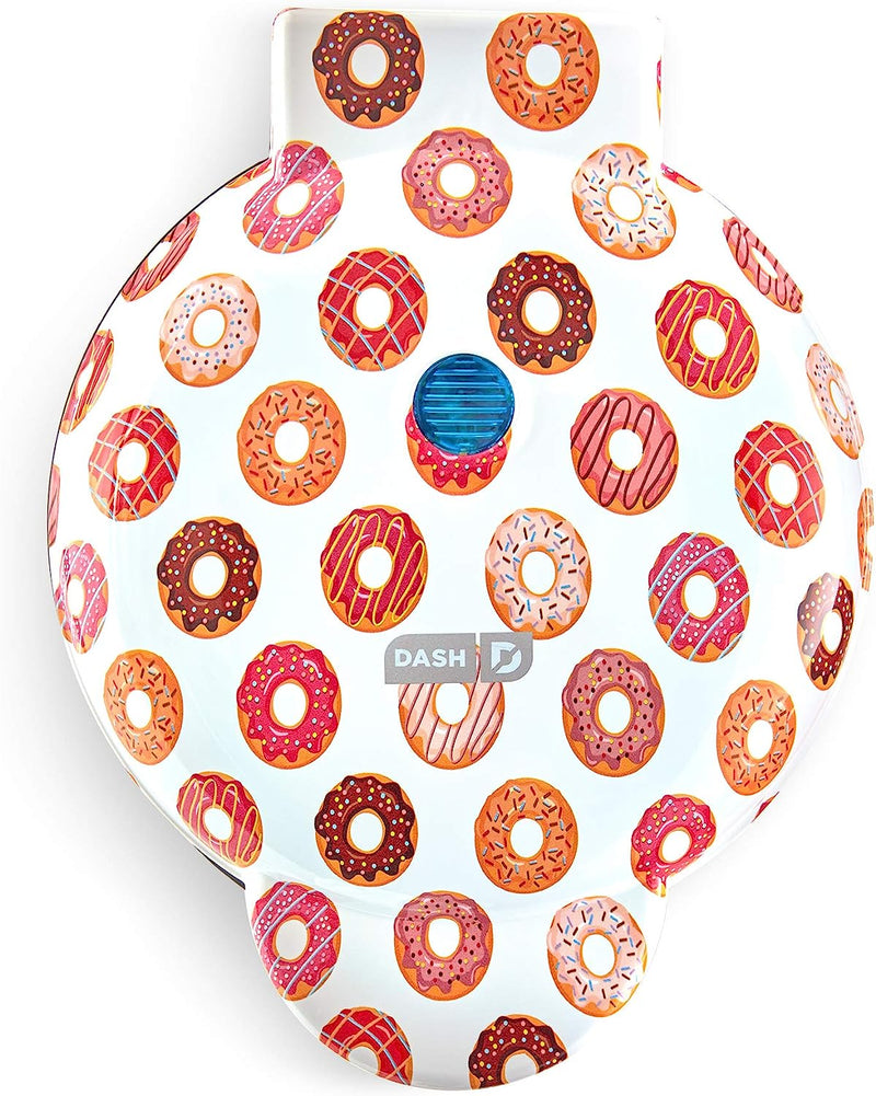 Kid-Friendly Donut Maker with Non-stick Surface - Makes 7 Doughnuts - Aqua