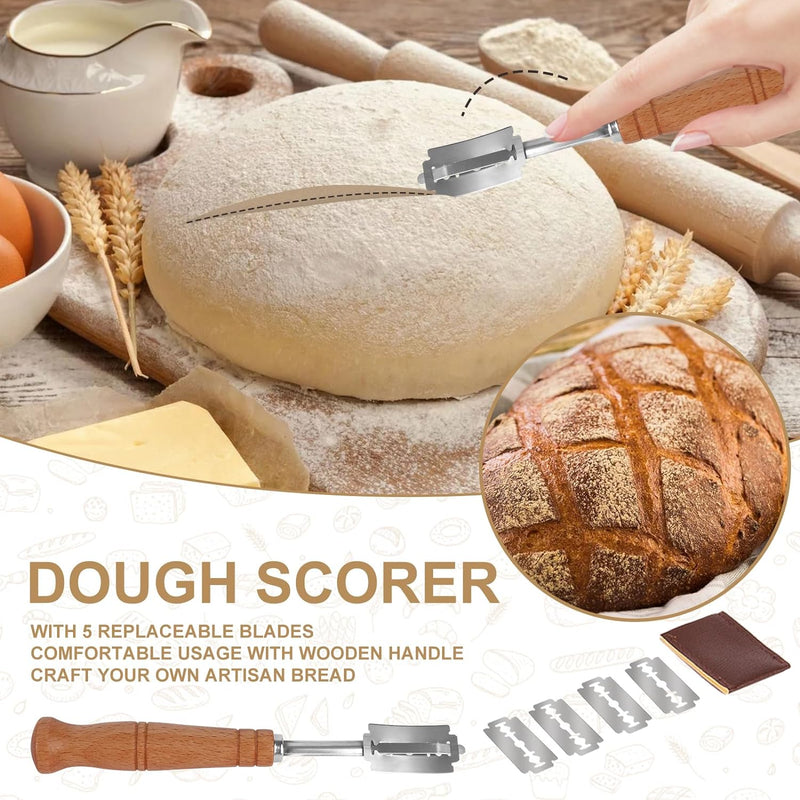 Bread Proofing Basket Set with Accessories