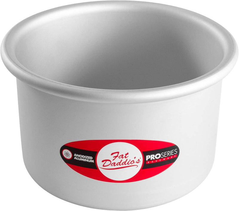 Fat Daddios Anodized Aluminum Round Cake Pan - 8x4 inch