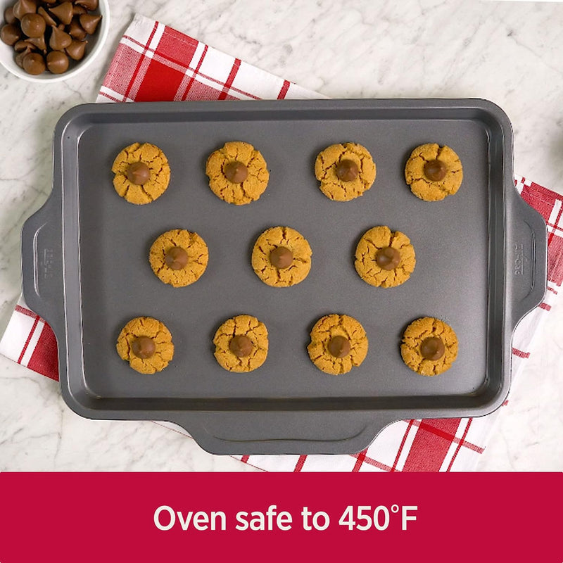 8-Piece All-Clad Nonstick Bakeware Set - Includes Loaf Pan Cookie Sheet Muffin Pan Cooling  Baking Rack and More