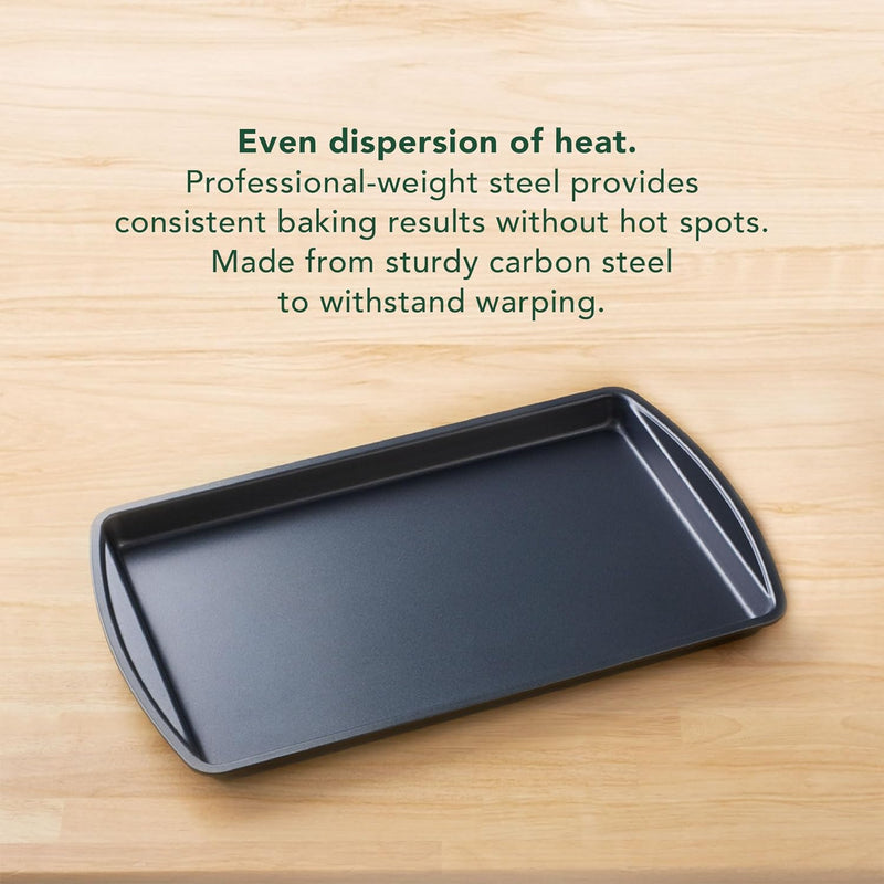 Non-Stick Baking Sheets Set of 3 - Oven  Dishwasher Safe