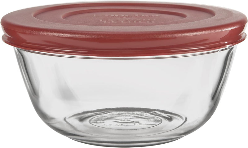 Anchor Hocking Glass Mixing Bowl 4-Quart