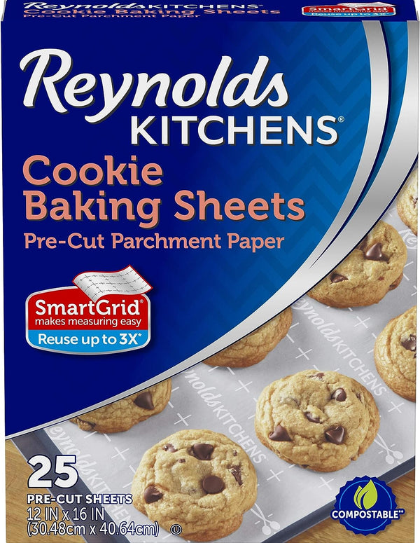 Reynolds Parchment Paper for Cookie Baking 22 Sheets