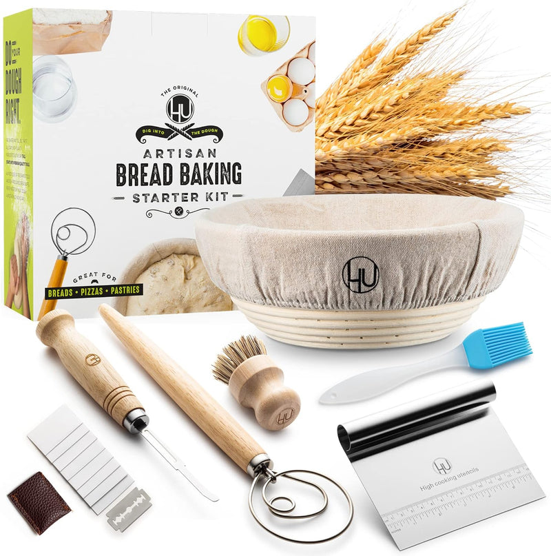 Sourdough Starter Kit with Bread Baking Supplies  Accessories