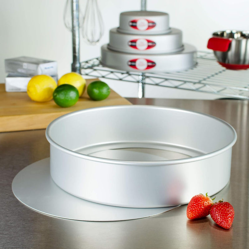 Fat Daddios 6x3 Inch Round Cheesecake Pan - Silver