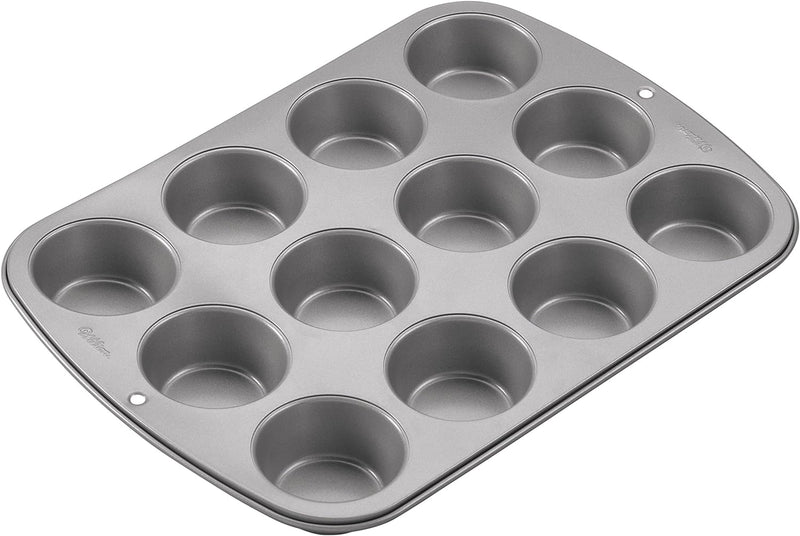 Non-Stick Jumbo Muffin Pan - 6 Cup 2 count Pack of 1 by Wilton Recipe Right