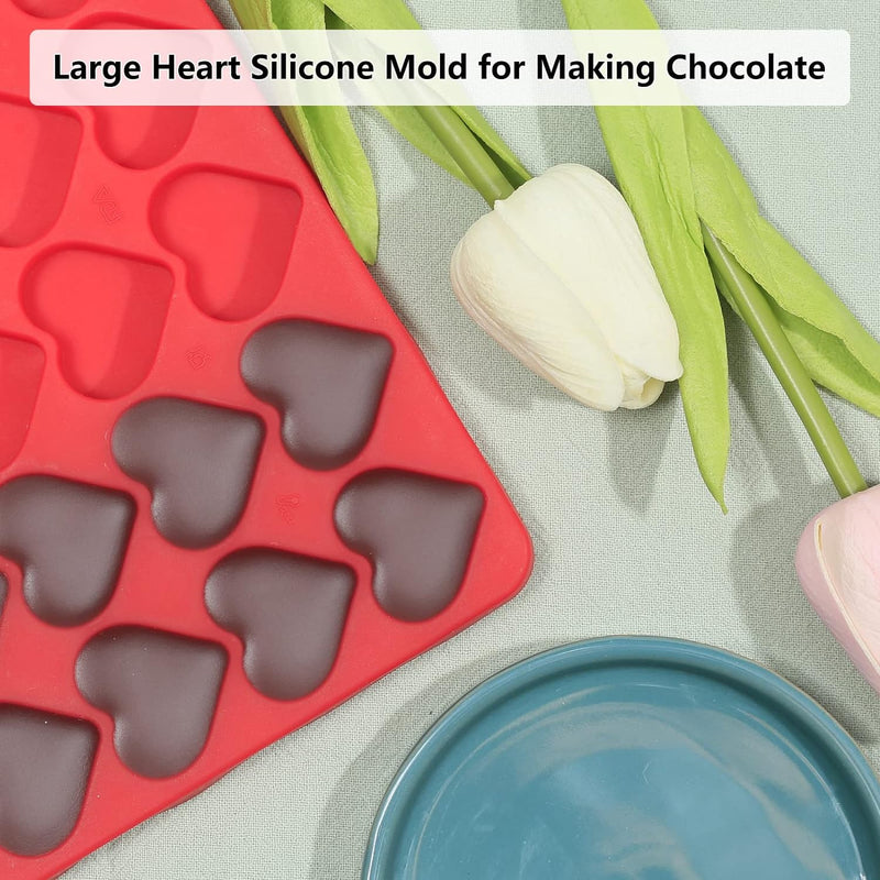 77 Gingerbread Man Silicone Molds - Food Grade for Baking Pudding Candy - with Baking Scraper