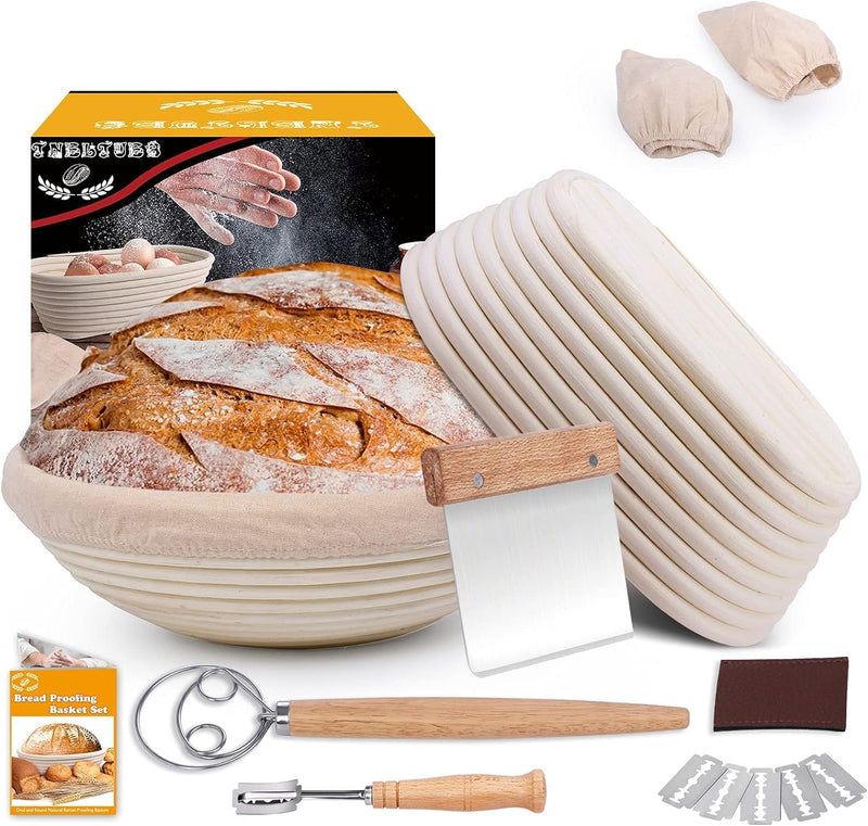 Bread Proofing Basket Set with Accessories