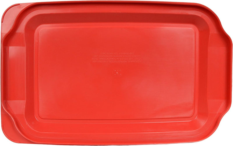 Pyrex 233-PC Red Replacement Lid for Pyrex 233 Glass Dish 3qt USA Made