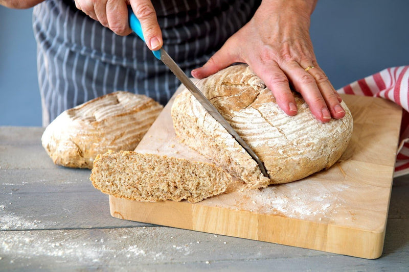 Handmade Banneton Bread Dough Proofing Basket with Linen Liner