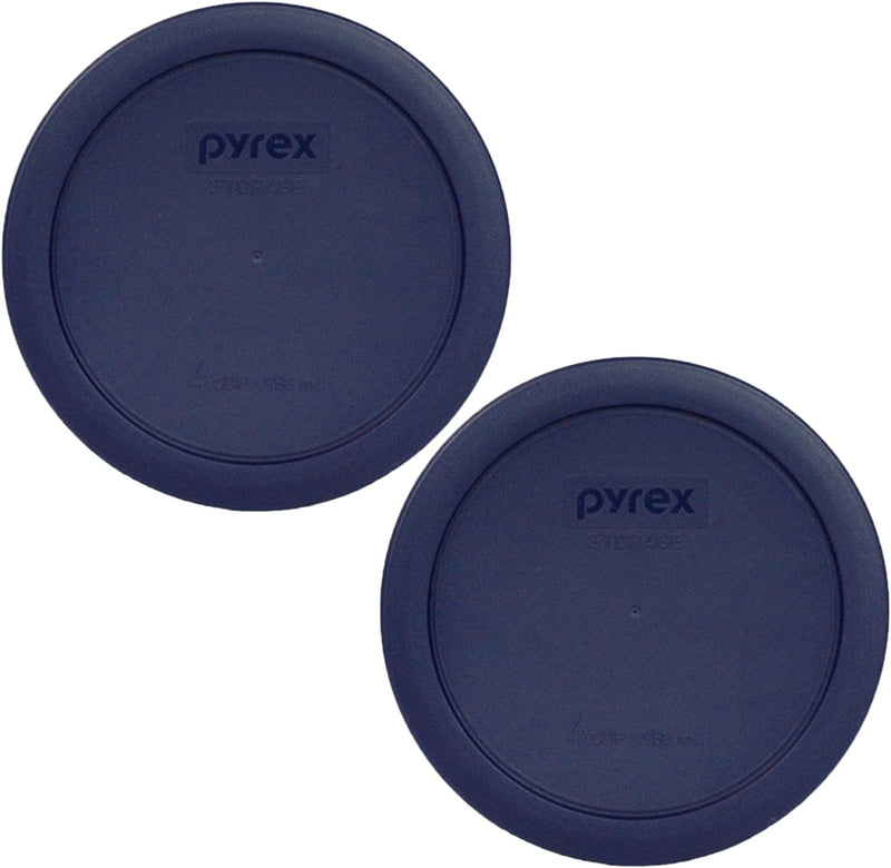 Pyrex 7201-PC 4-Cup Glass Bowl Lid - Muddy Aqua