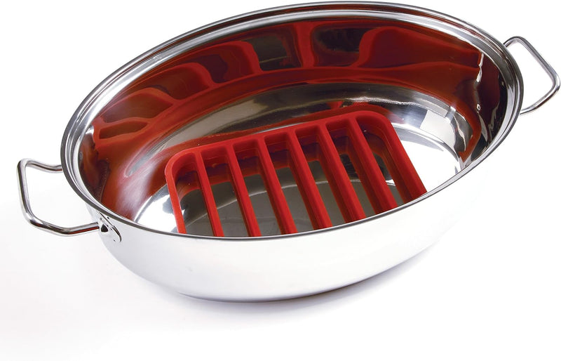Norpro Red Silicone Roasting Rack - 1 EA
