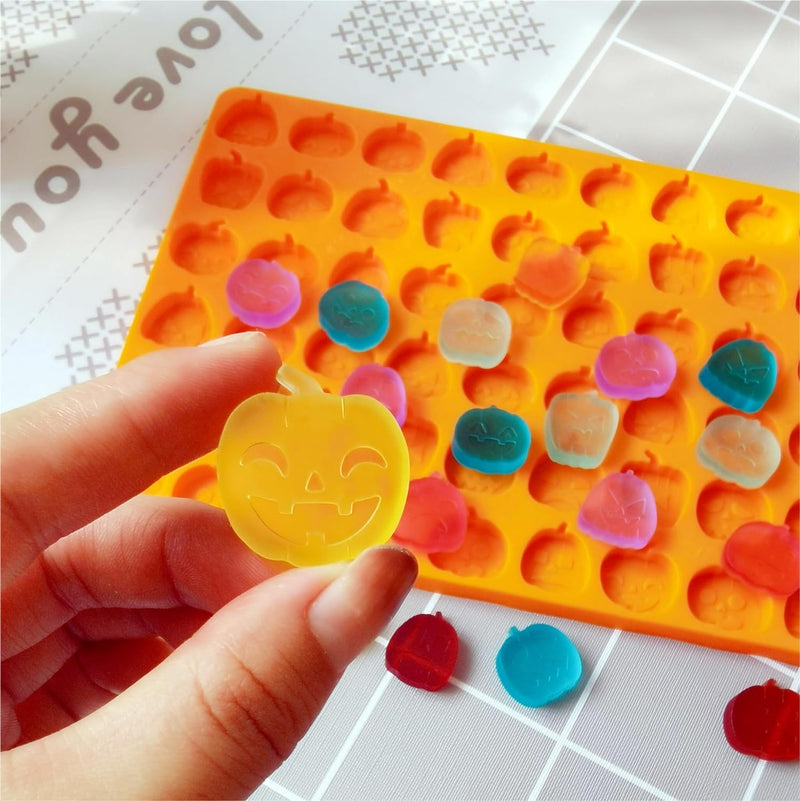 Mini Butterfly Silicone Molds for Chocolate Gummy Candy and Ice Cubes with Scraper