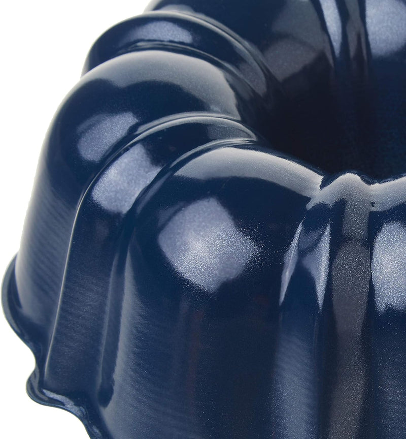 Nordic Ware Formed Bundt Pan 6-Cup - Navy