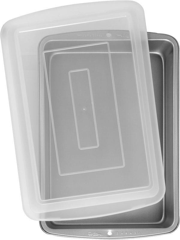 Wilton Non-Stick Baking Pan with Lid 9 x 13-Inch