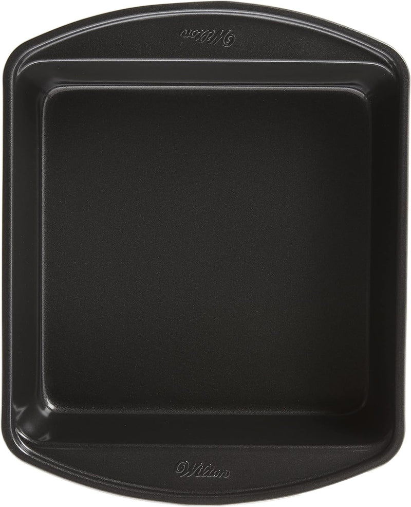 Wilton 8-inch Non-Stick Square Cake Pan - Premium Quality for Even Baking