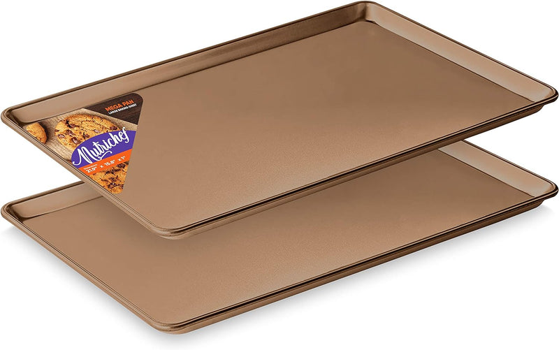 Nutrichef Baking Trays - 2 Piece Set