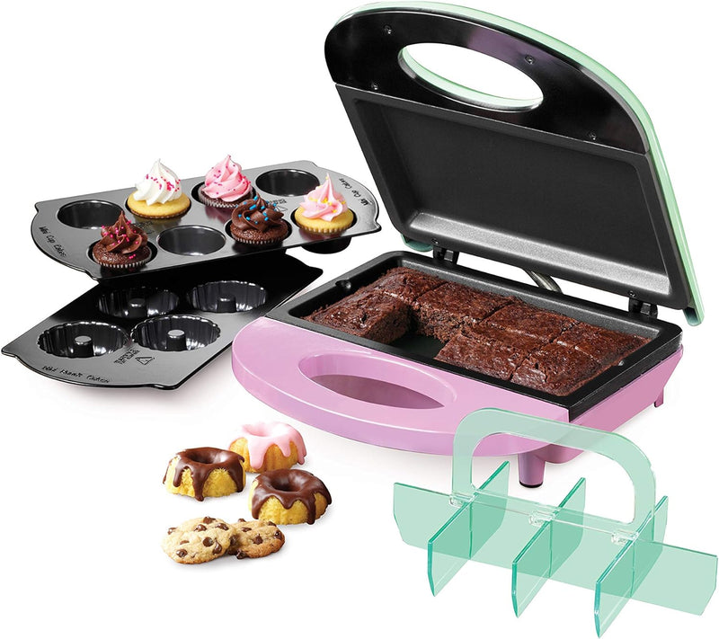 Nostalgia MyMini Cake Pop Maker - Non-Stick Easy-to-Clean Purple 7 Treats