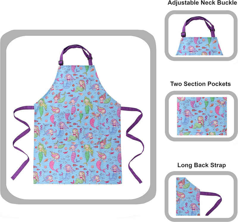 Kids Apron - Dual Pockets - Multifunctional