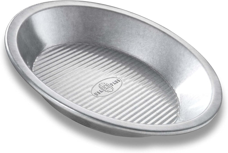 USA Pan Bakeware Aluminized Steel Pie Pans Set of 2 - Silver