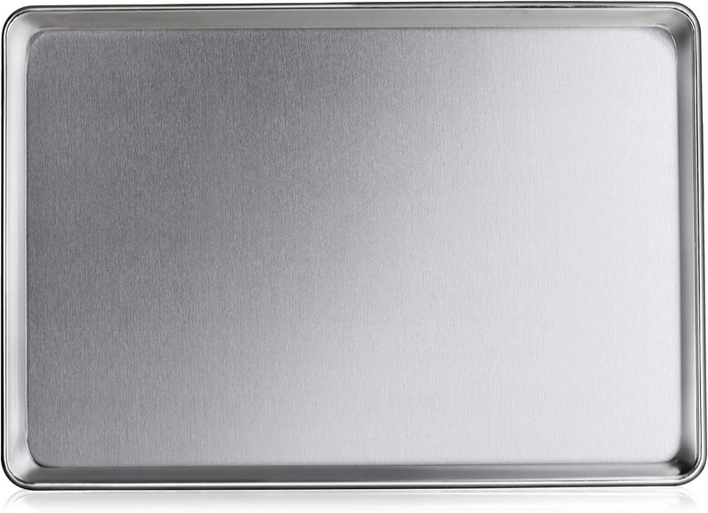 New Star Foodservice Commercial Aluminum Sheet Pan - 15 x 21 x 1 Two Thirds Size