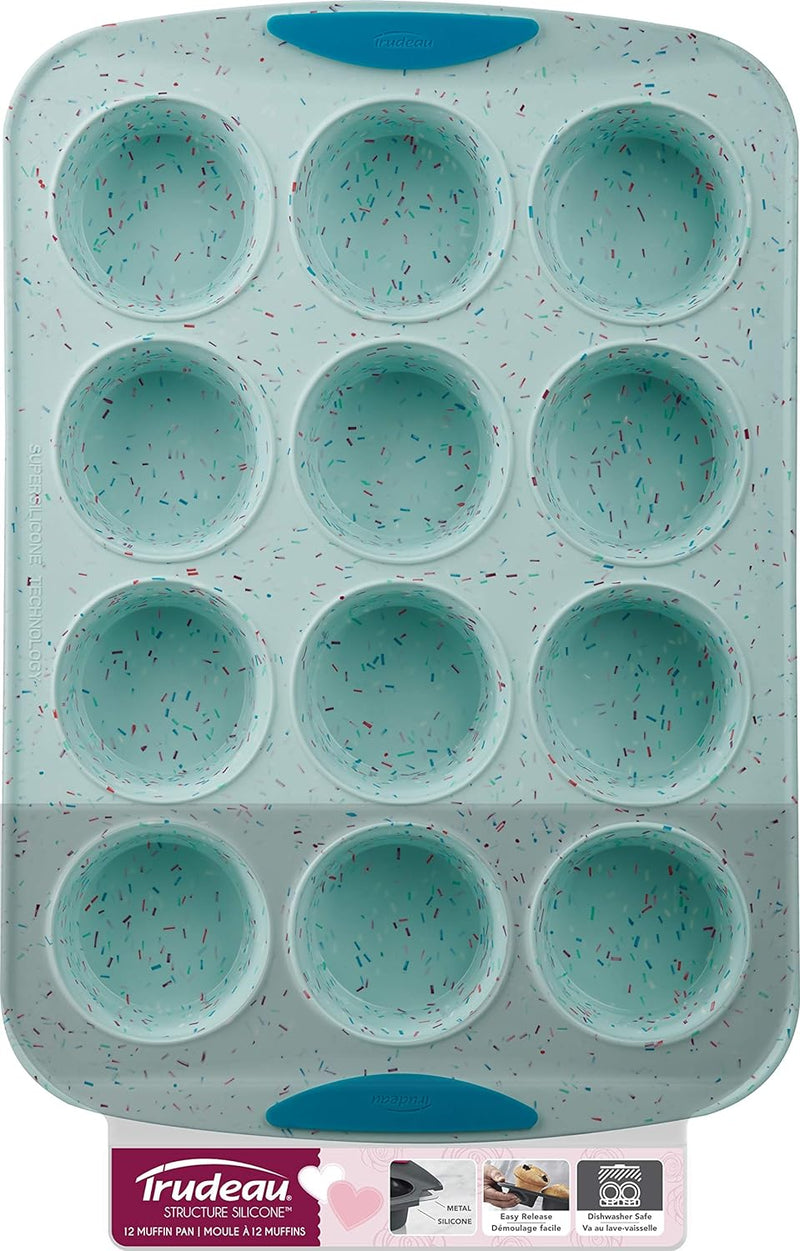 Trudeau Mini Muffin Pan - 24 Cup GreyMint