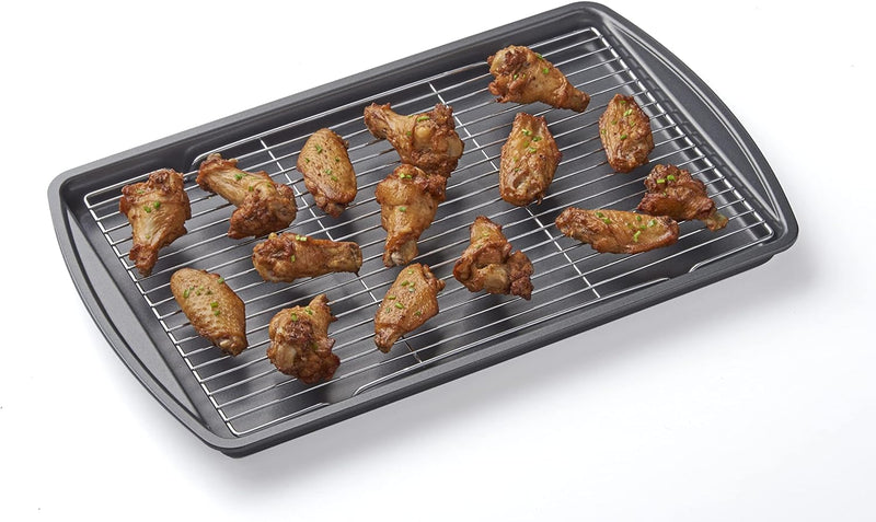 Non-Stick Baking Sheets Set of 3 - Oven  Dishwasher Safe