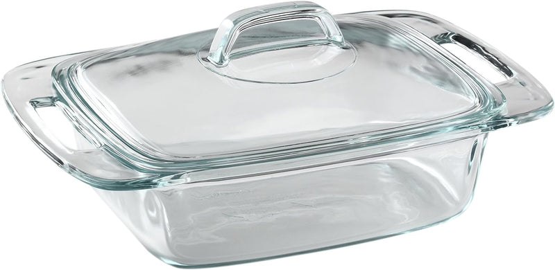 Pyrex 2-in-1 Glass Baking Dish with Lid - Extra Large 52-Qt 9x13 for Casserole  Lasagna