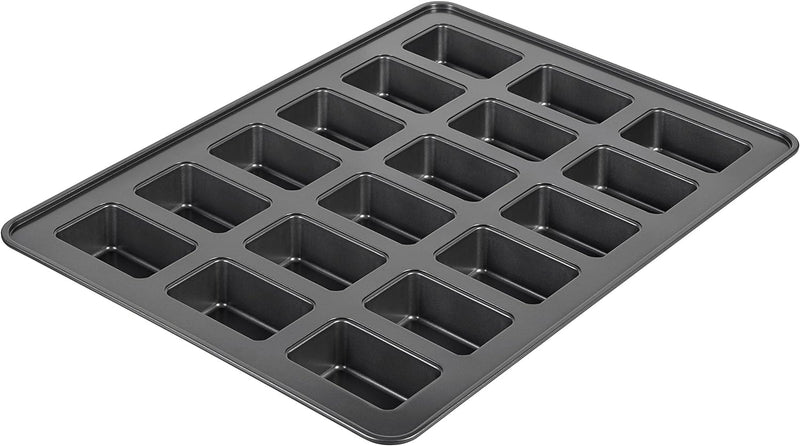 Non-Stick Mini Loaf Pan - 8-Cavity 152 IN x 95 IN x 16 IN Gray by Wilton