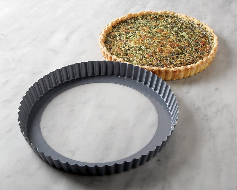 Non-Stick Tart and Quiche Pan - 95-inch with Removable Loose Bottom