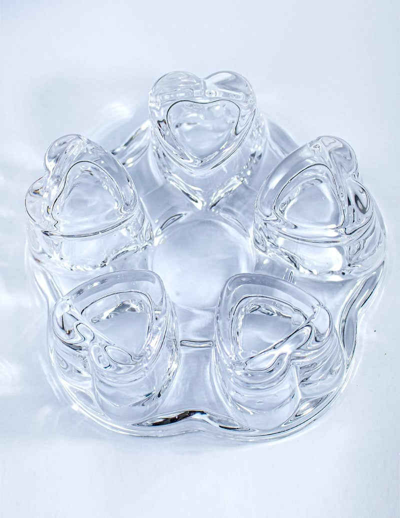 Dahlia Borosilicate Glass Teapot Warmer