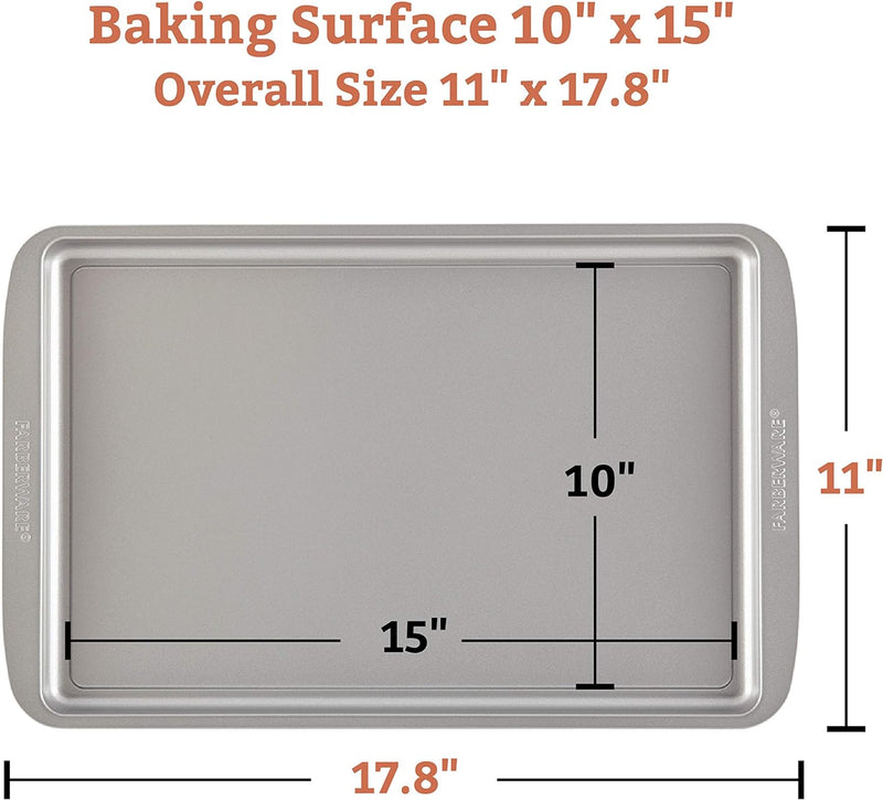 Farberware Nonstick 11x17 Gray Cookie Sheet
