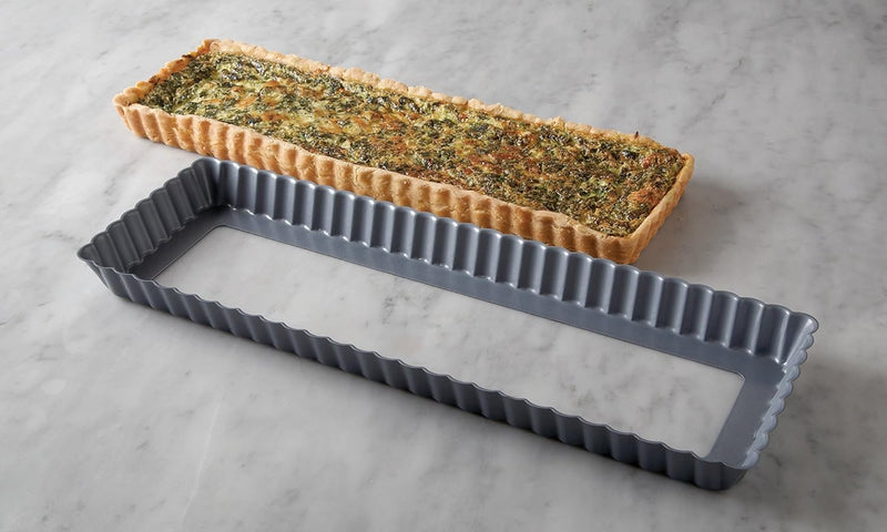 Non-Stick Tart and Quiche Pan - 95-inch with Removable Loose Bottom