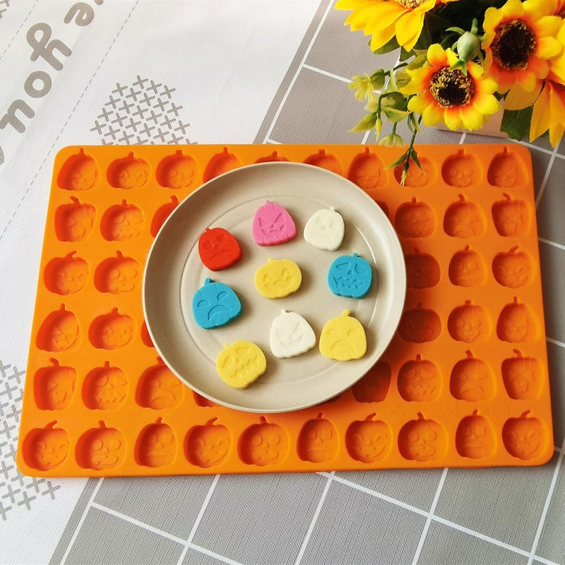 Mini Butterfly Silicone Molds for Chocolate Gummy Candy and Ice Cubes with Scraper