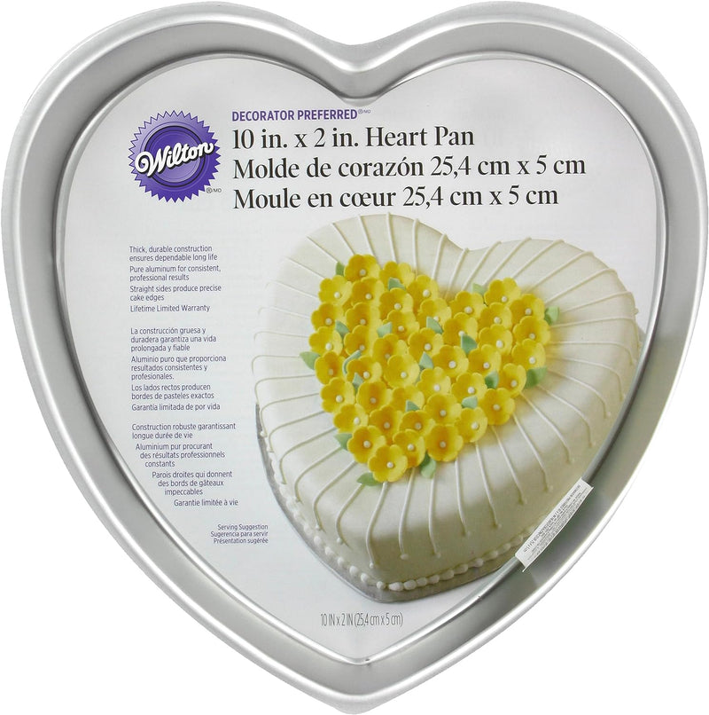 Heart Cake Pan - 6-inch Aluminum