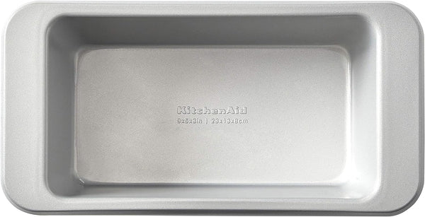 KitchenAid Nonstick 9x5-inch Loaf Pan - Aluminized Steel - Silver