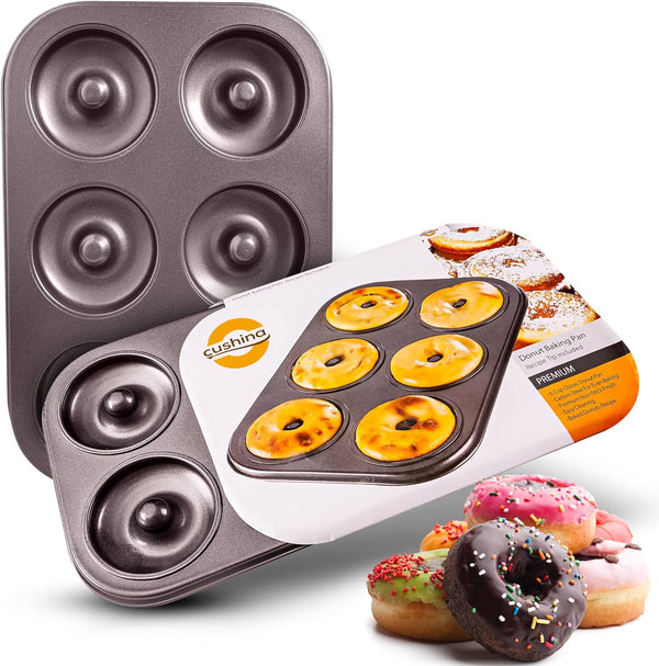 Premium Non-Stick Donut Pan for Healthier Homemade Baked Goods