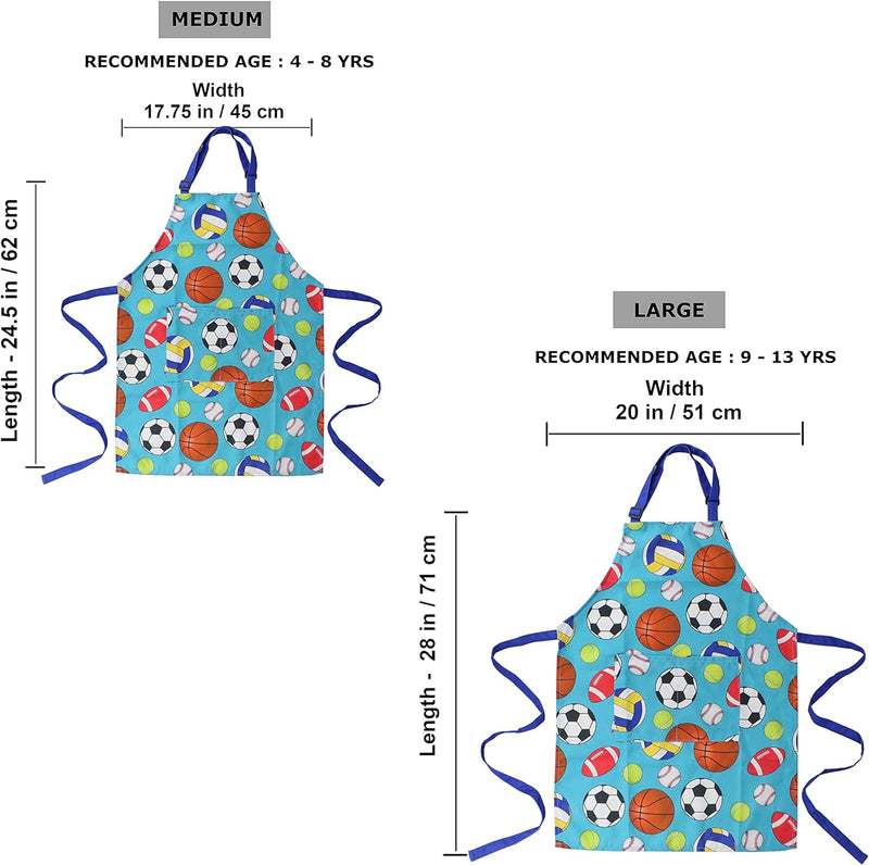 Kids Apron - Dual Pockets - Multifunctional