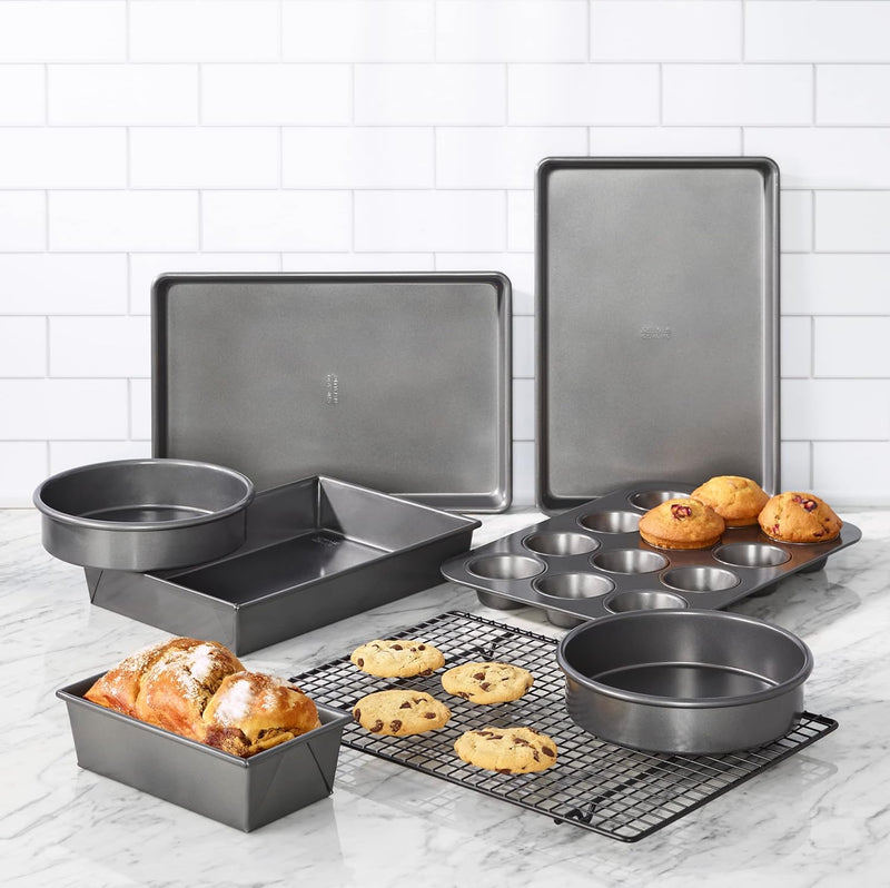 Chicago Metallic Non-Stick Toaster Oven Bakeware Set - 4-Piece