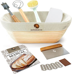 Sourdough Bread Proofing Basket Set - Artisan Baking Supplies