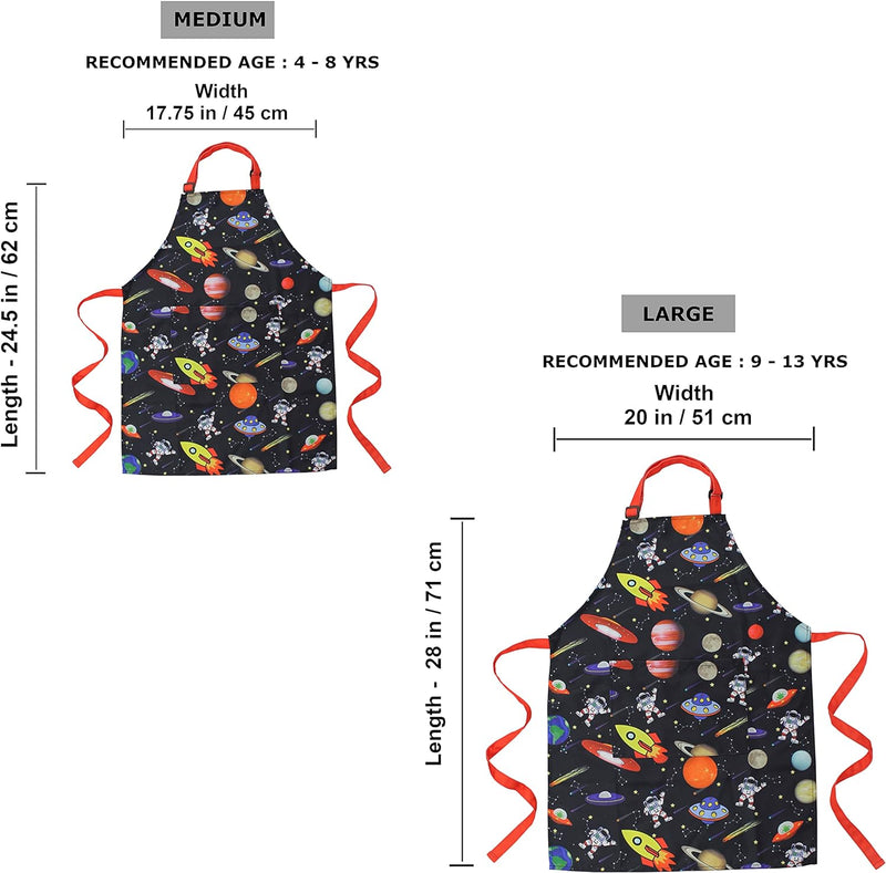 Kids Apron - Dual Pockets - Multifunctional