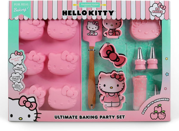 Hello Kitty Baking Set with Cupcake Mold  Cookie Cutters