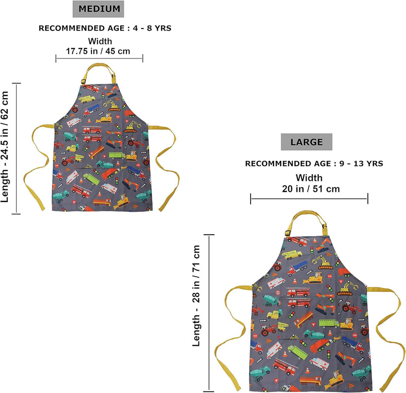 Kids Apron - Dual Pockets - Multifunctional